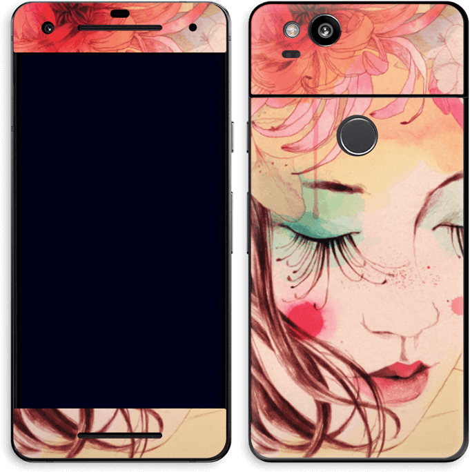 Blushing Girl Skin Pixel - Rosas Para Emilia Virginia Camacho (791x800), Png Download