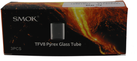 Tfv8 Replacement Pyrex Glass - Tan (580x580), Png Download