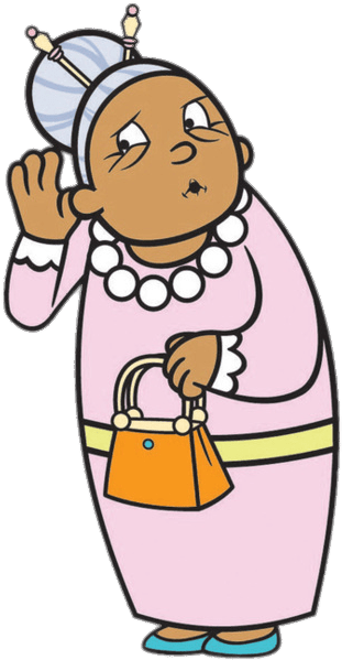 Download - Granny May Wordgirl (500x667), Png Download