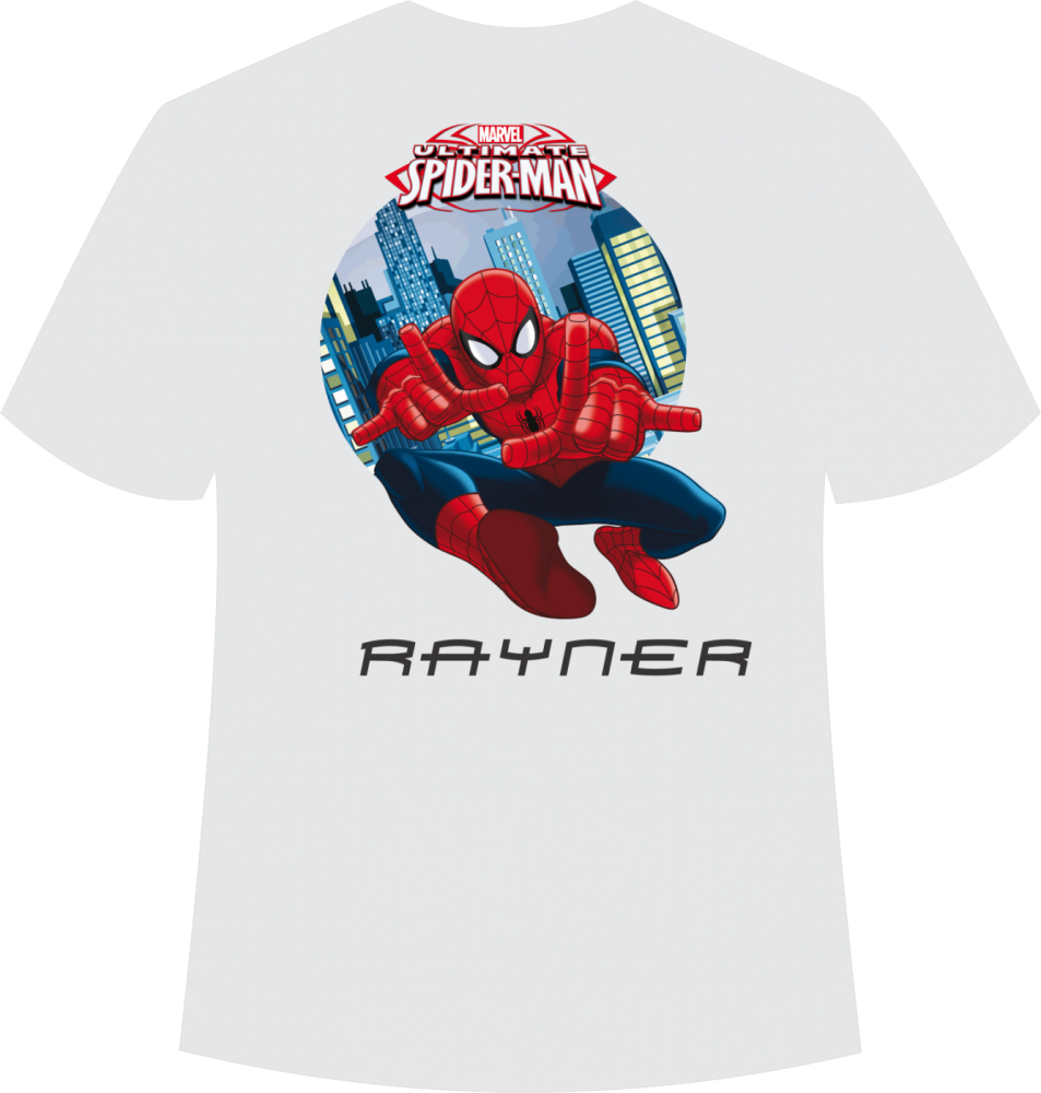Camiseta Homem Aranha - Copo Personalizado Dos Vingadores (953x1000), Png Download