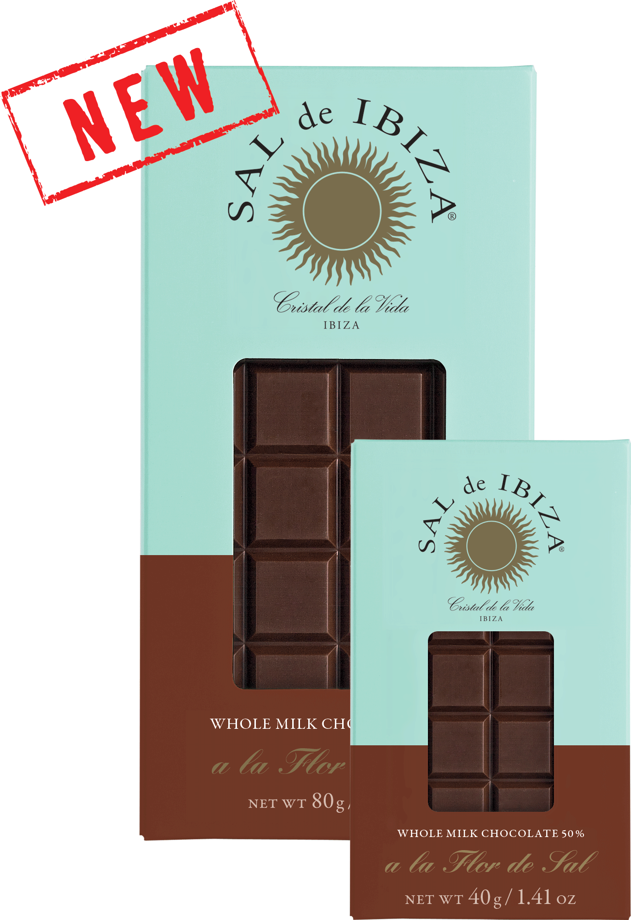 Whole Milk Chocolate 50% A La Flor De Sal - Ibiza (1302x1896), Png Download