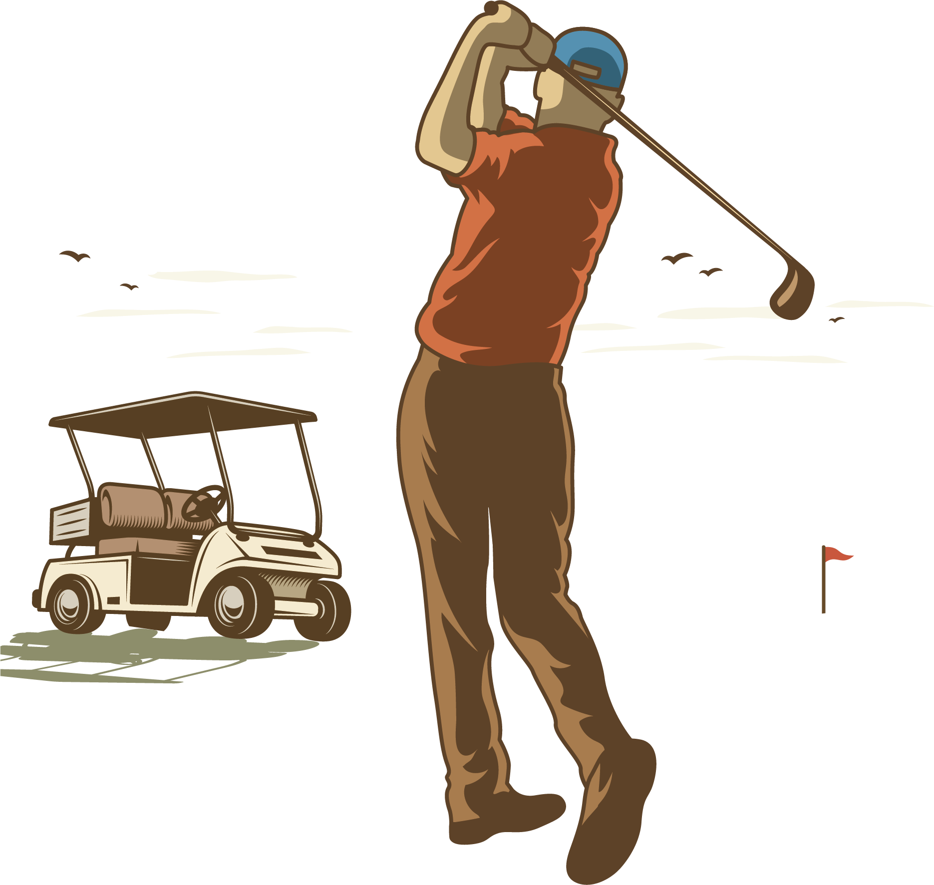 1871 X 1773 2 - Drawing Golf (1871x1773), Png Download