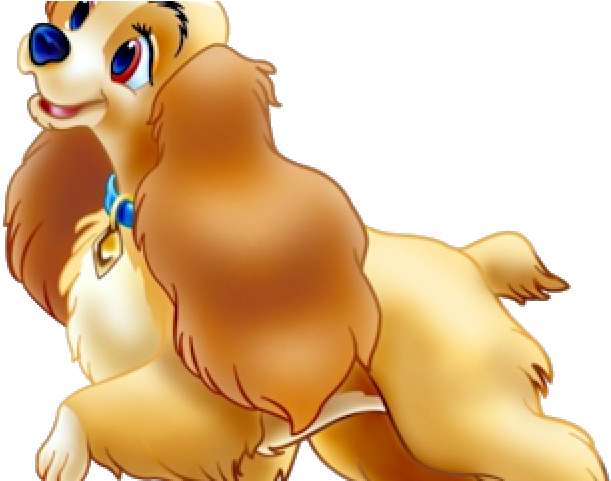 Puppy Clipart Lady And The Tramp - Disney Lady And The Tramp Clear Background (640x480), Png Download