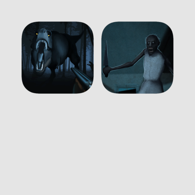 Jurassic Survival With Scary Granny Horror Game 12 - Fictional Character (630x630), Png Download