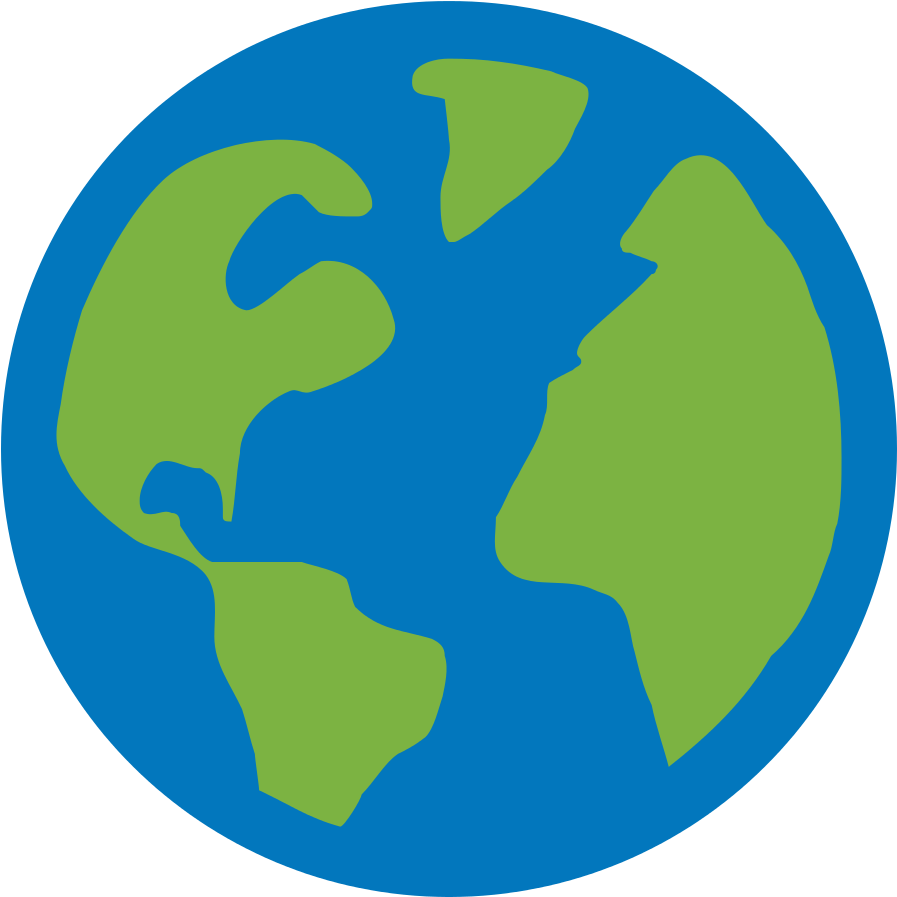 Earth Flat Icon Png (1024x1024), Png Download