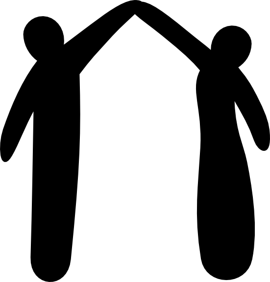 House Png Logo - Black And White House Logo (551x576), Png Download