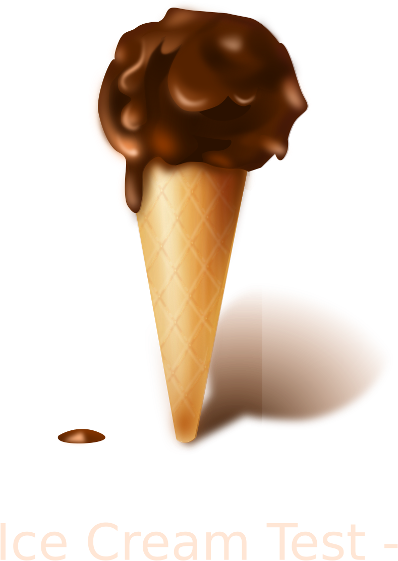 Ice Cream Cone (561x800), Png Download