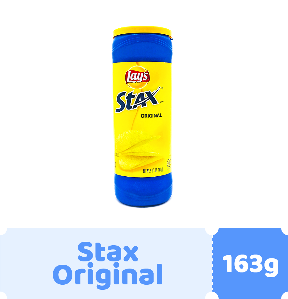 Lay's Stax Original 163g - Cylinder (1024x1024), Png Download