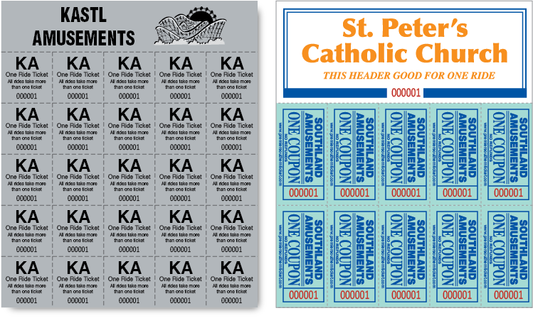 40 Free Editable Raffle & Movie Ticket Templates - Number (749x448), Png Download