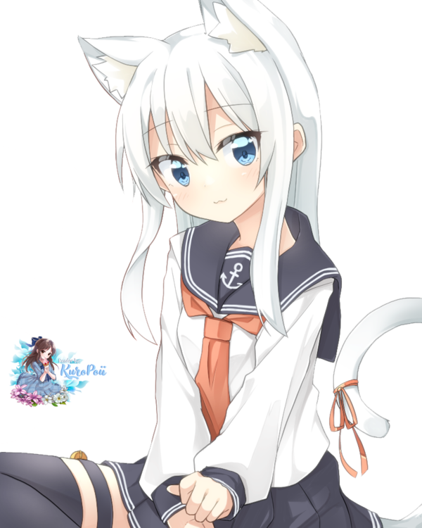 Neko Ears, Anime Animals, Animal Ears, Cool Drawings, - Imagenes De Anime Neko (600x750), Png Download