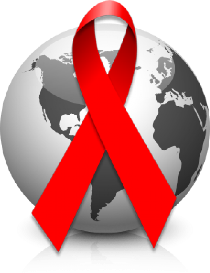 Hiv Red Ribbon - World Aids Day 2017 (720x953), Png Download