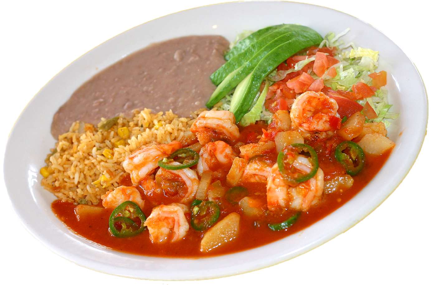 Camarones Rancheros - Curry (1500x1000), Png Download