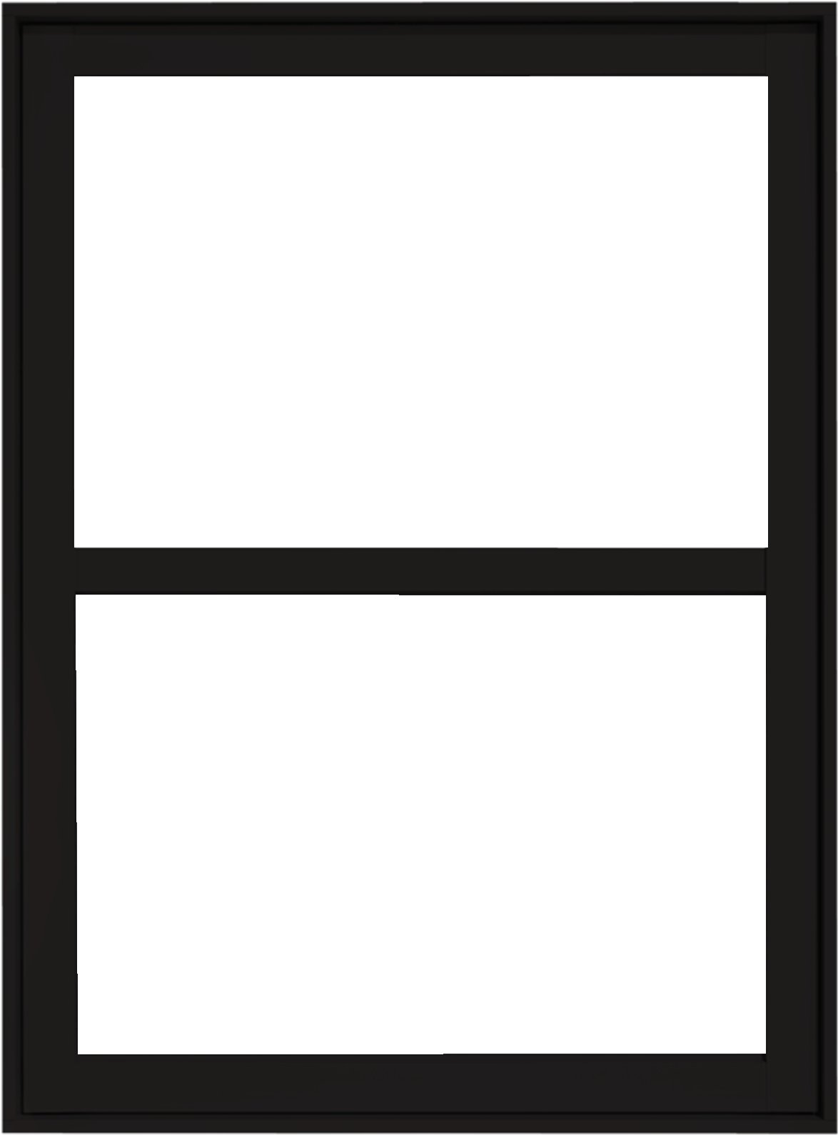 Hybrid Single Hung Windows - 500 X 500 Square (1280x1920), Png Download