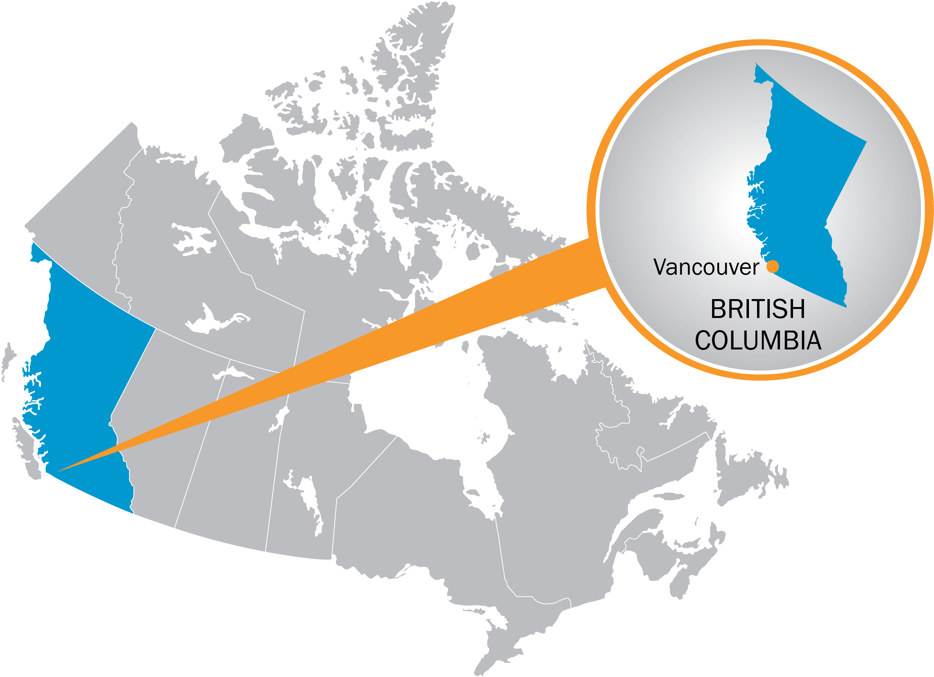 Go To Image - Canada Map Vector (3361x2600), Png Download