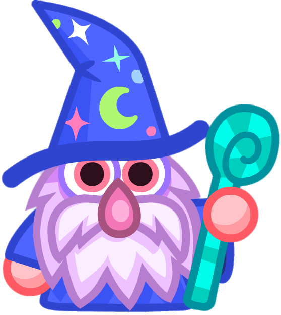 Hocus The Wonky Wizard - Moshi Monsters Hocus (558x624), Png Download