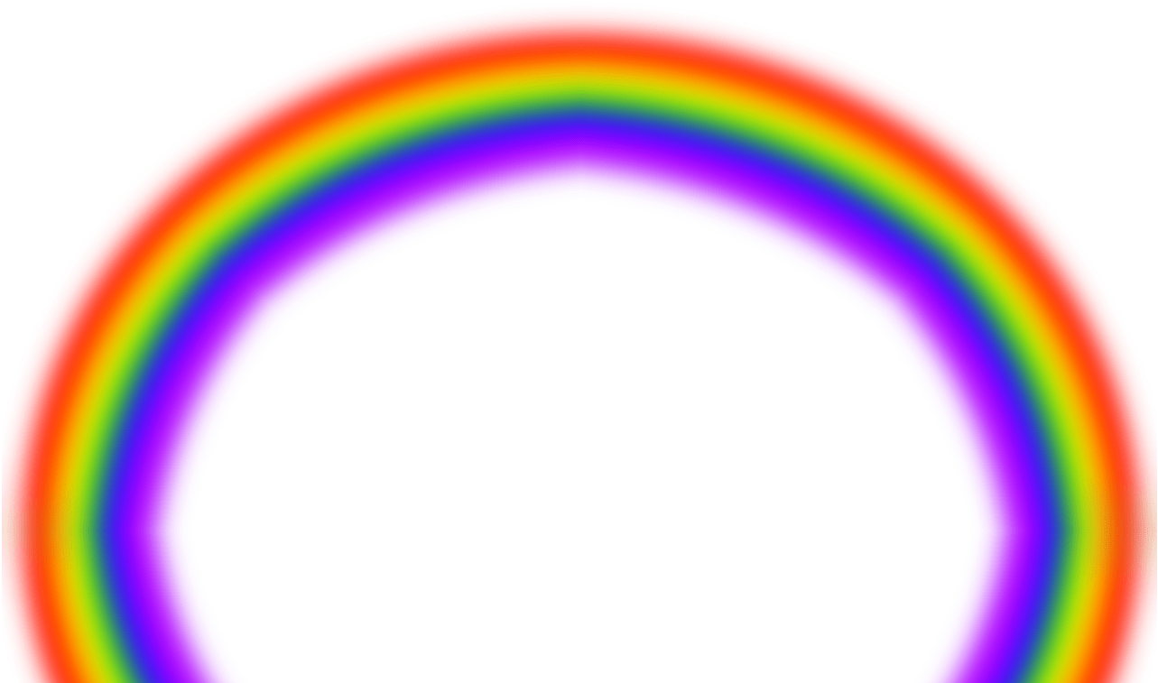 Blurry Rainbow Png 7016 Free Icons And Png Backgrounds - Different Colours Of Rainbow (1325x782), Png Download