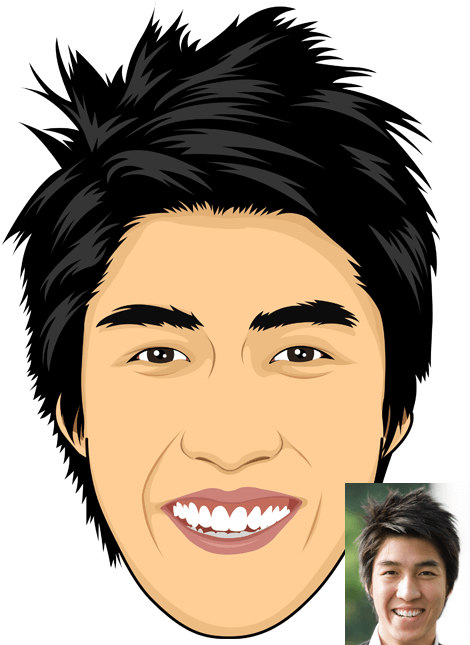 Order Summary - - Black Cartoon Face Png (500x647), Png Download