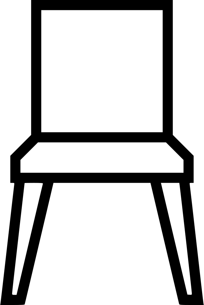 Png File Svg - Chair Icon (656x980), Png Download