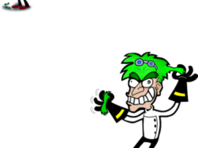 Scientist Clipart Mad Scientist - Mad Scientist Science Clipart (640x480), Png Download