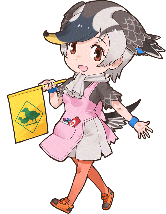 Eastern Spot-billed Duckoriginal - Spot Billed Duck Kemono Friends (574x740), Png Download