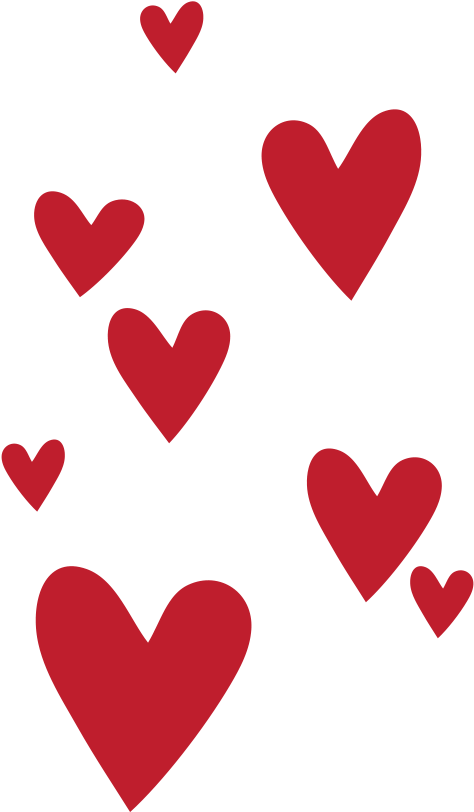 Red Hearts Tattoo Hearts, Red Heart Tattoos, Cupid, - Envolée De Coeur (1000x1000), Png Download