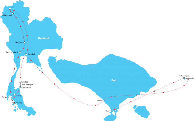 Treasures Of Thailand Optional Activities - Thailand Map Black (806x490), Png Download