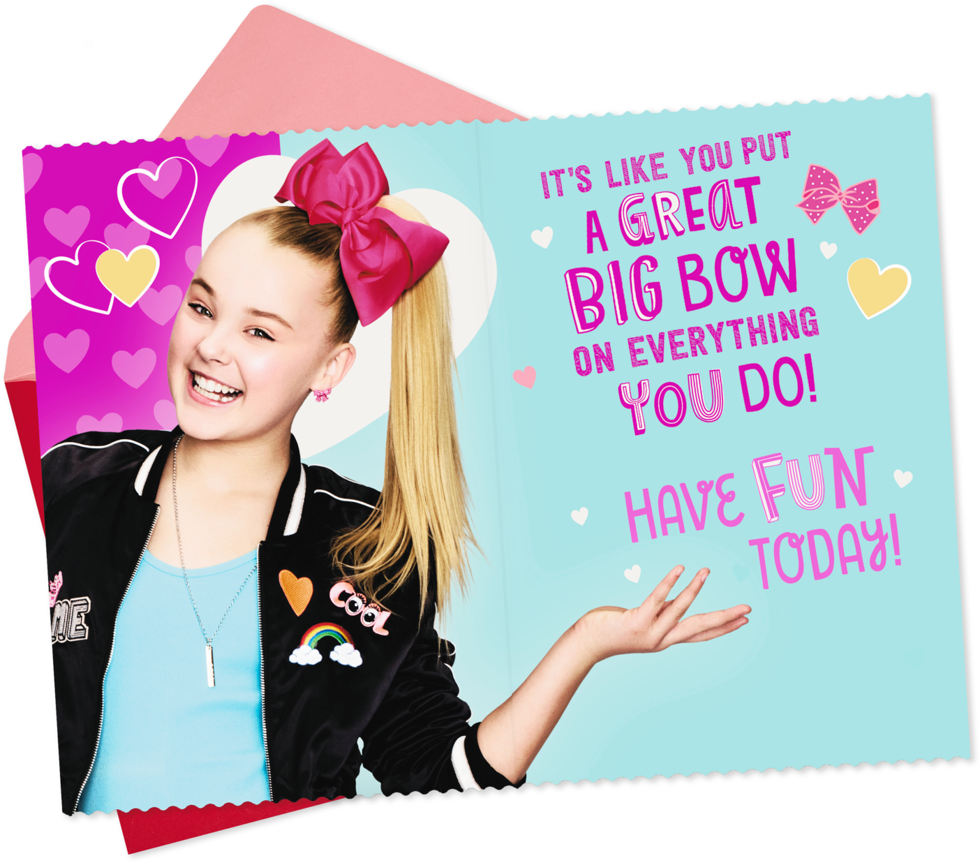 Nickelodeon Jojo Siwa™ No Other Girl Valentine's Day - Girl (1470x1470), Png Download