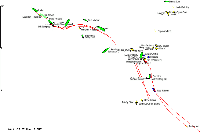 Southampton Ship Overlay Output - Diagram (750x550), Png Download