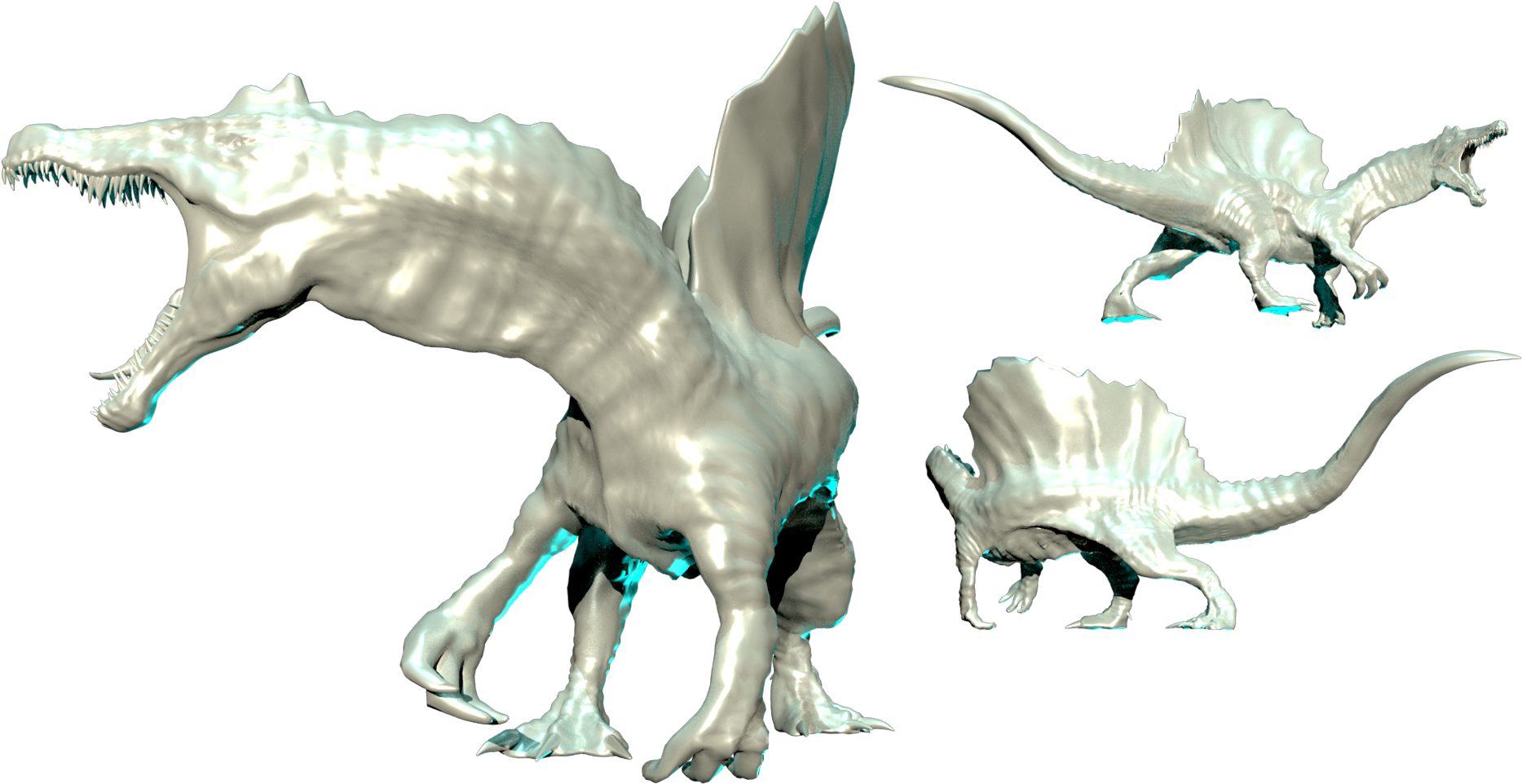 5 Inch Print At The Spine - Lesothosaurus (1920x1080), Png Download