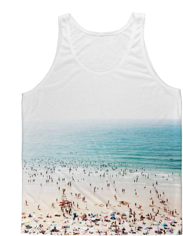 Beach Tank Top - Active Tank (1024x1024), Png Download