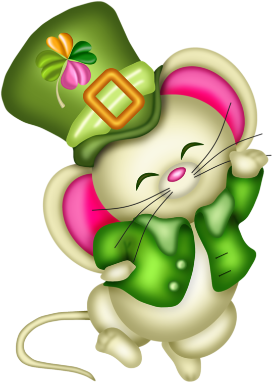 St Patrick's Day Clip Art Free - Cute St Patrick's Day Clip Art (640x800), Png Download