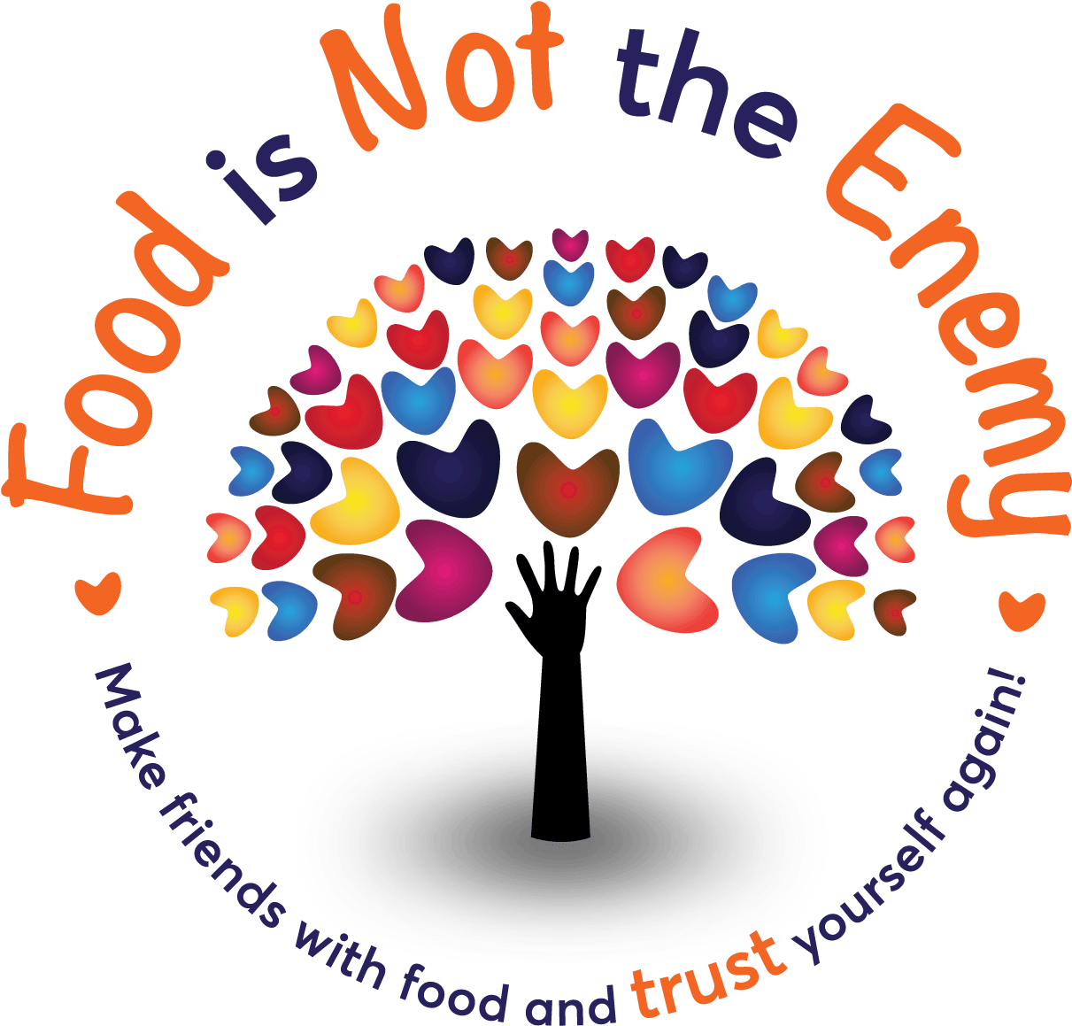 Food Is Not The Enemy Logo - First Do No Harm (1667x1667), Png Download