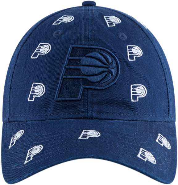 Womens Indiana Pacers Logo Scatter 9twenty Adjustable - Disc Golf (600x600), Png Download