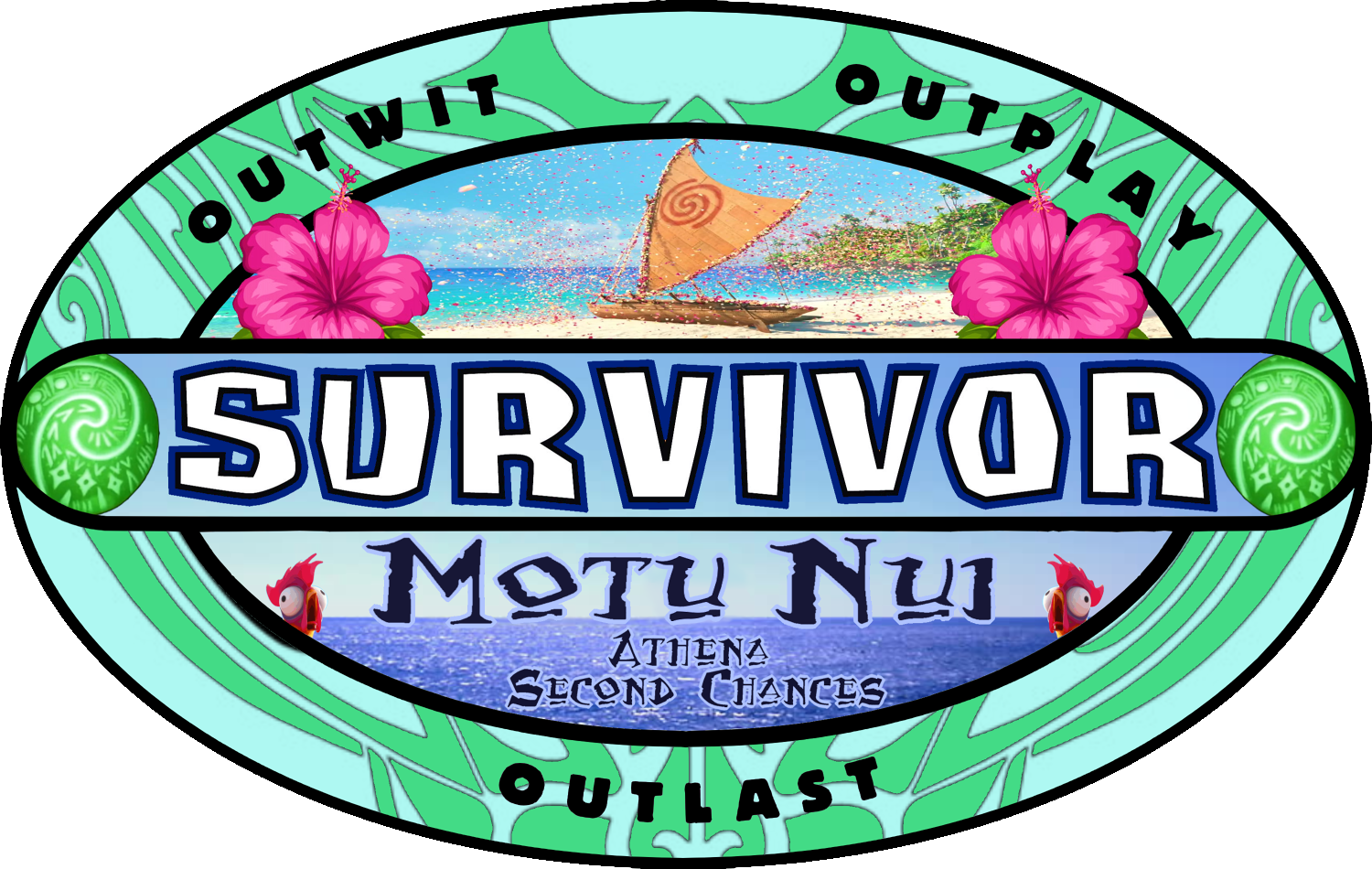 Motu Nui Logo - Label (1500x950), Png Download