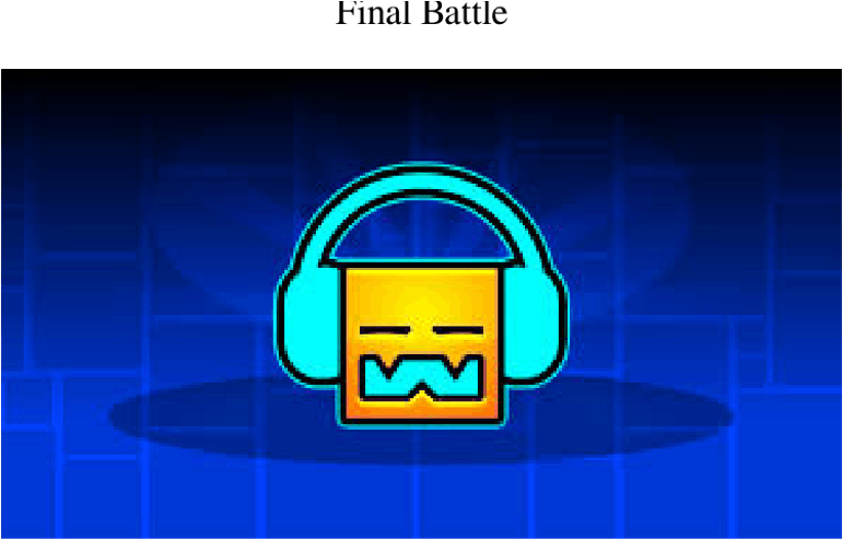 Final Battle - Geometry Dash - Geometry Dash (850x1100), Png Download