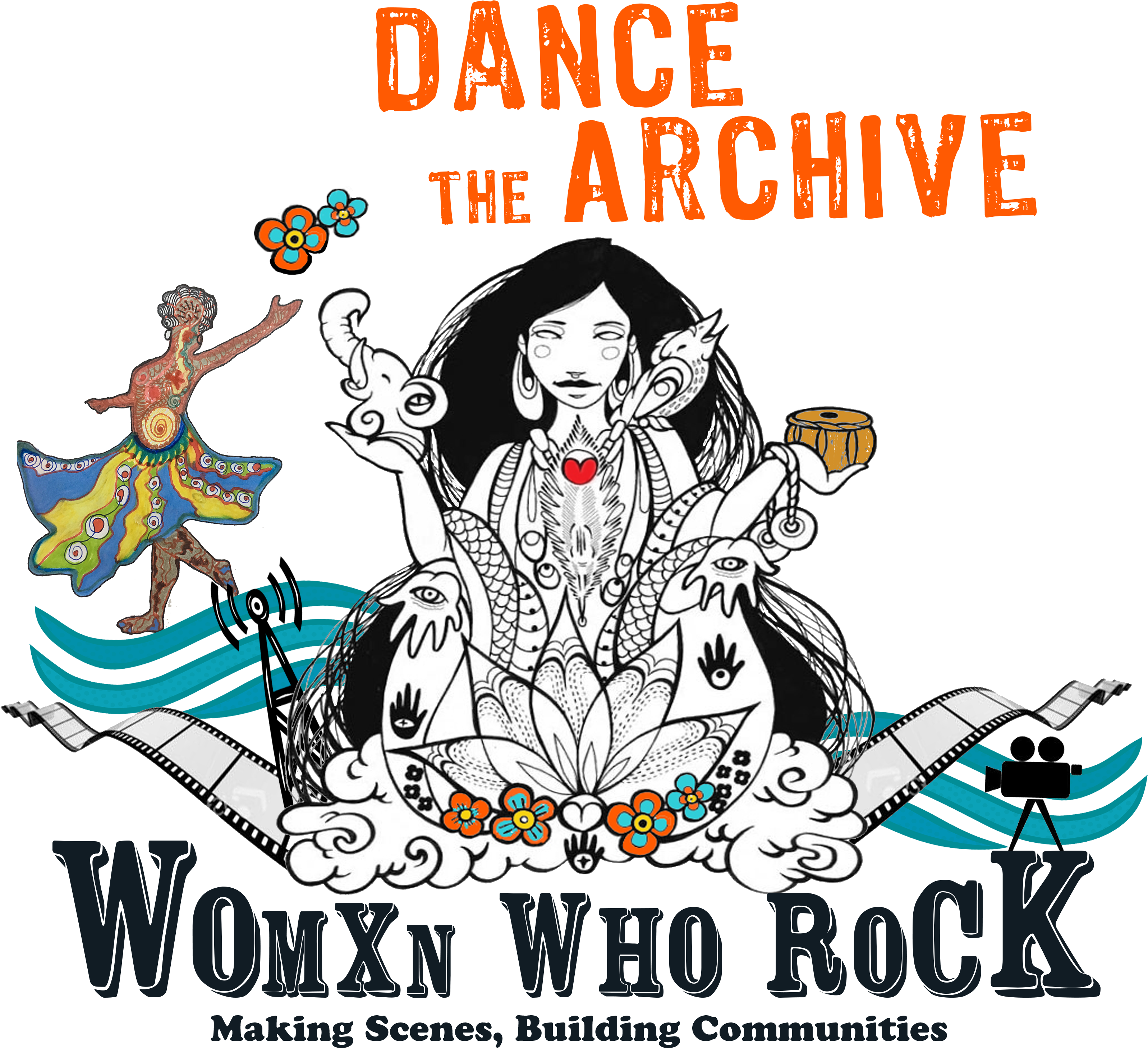 Women Who Rock (3498x3217), Png Download