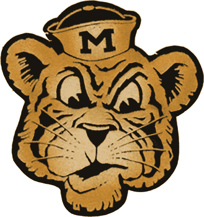 College Of Public And Community Services - Old Missouri Tigers Logo (701x746), Png Download