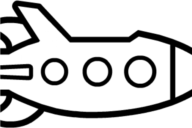 Portal Clipart Geometry Dash - Line Art (640x480), Png Download