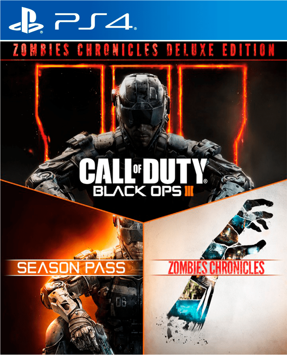 Call Of Duty Black Ops 3 Deluxe - Call Of Duty 3 Zombies Ps4 (1200x1200), Png Download
