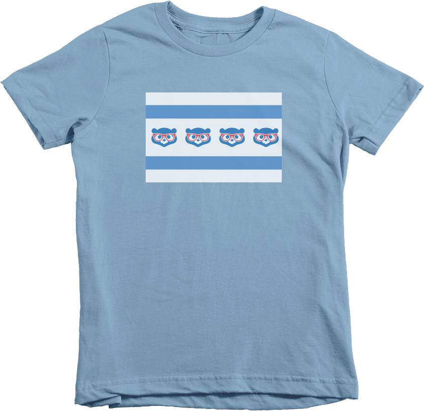 Kids Chicago Cubs Flag - I M Gonna Show You How Great I Am T Shirt (960x960), Png Download
