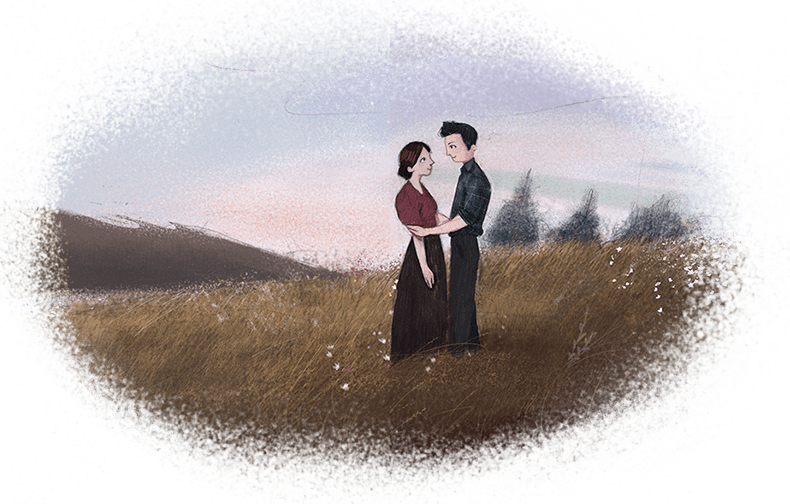 Alyssa & Isaac - Romance (790x504), Png Download