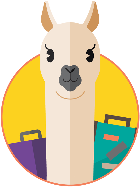 Joshua Tree National Park - Alpaca Graphic Png (800x800), Png Download