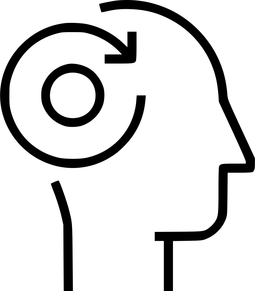 Mind Icon Png - Clear Your Mind Icon (858x980), Png Download
