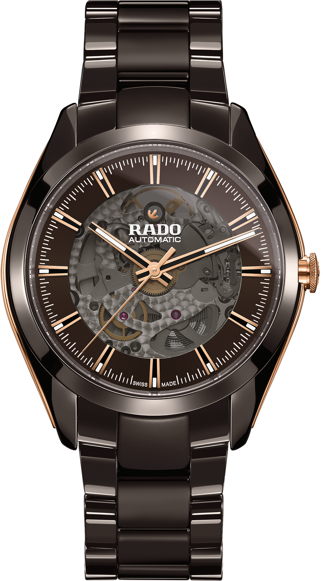 Hyperchrome Automatic Open Heart - Rado Hyperchrome Open Heart (1200x2000), Png Download