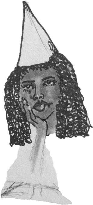 I'm Not White Do You Think I'm Dumb - Sketch (675x900), Png Download