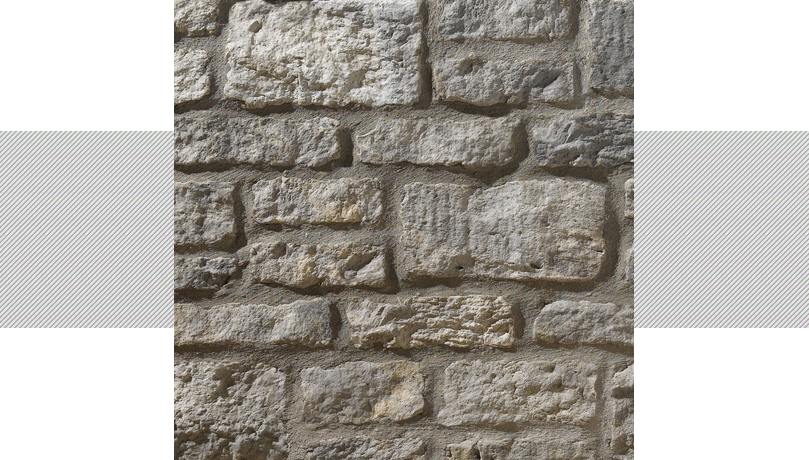 Bradstone Walling - Stone Wall (809x460), Png Download