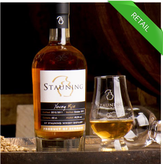 Stauning Whisky - Stauning Whiskey (581x592), Png Download