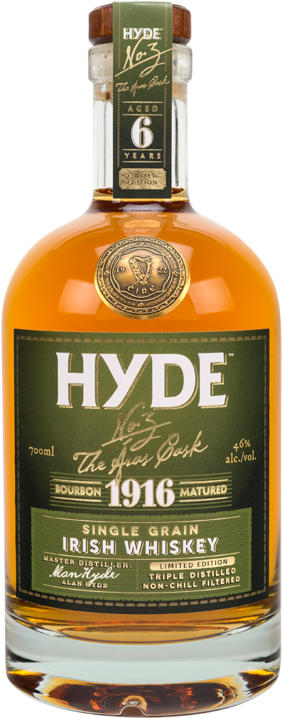 Bottle Shot - Hyde Whiskey (1024x1024), Png Download