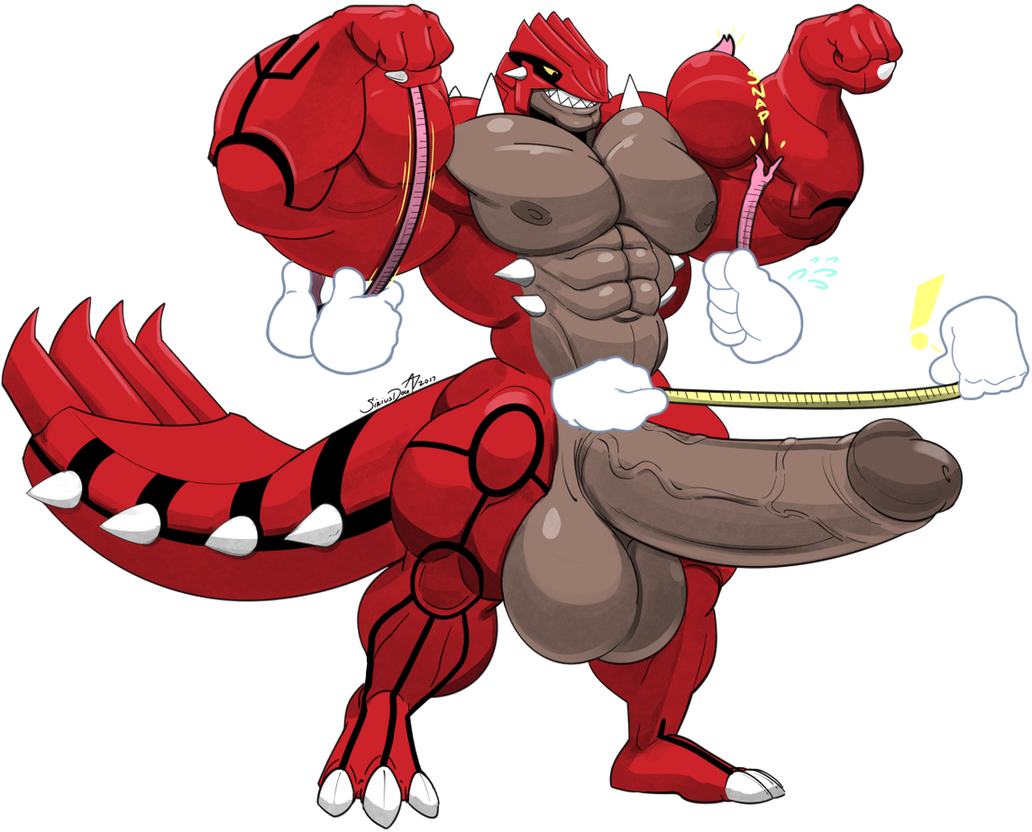 Sirius, Cookie Monster - Groudon And Kyogre Muscle (1200x989), Png Download