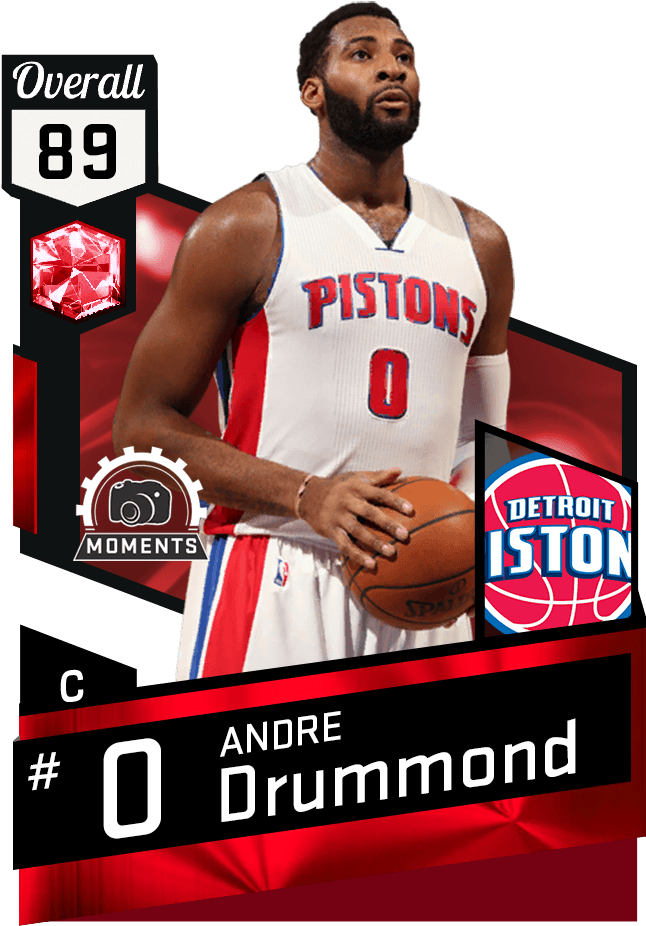 Andre Drummond - Jeremy Lin 2k18 Rating (651x941), Png Download